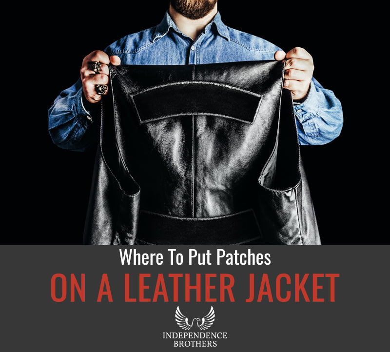 Adding Patch Jacket How to Put a Patch on a Jacket – Independence Brothers